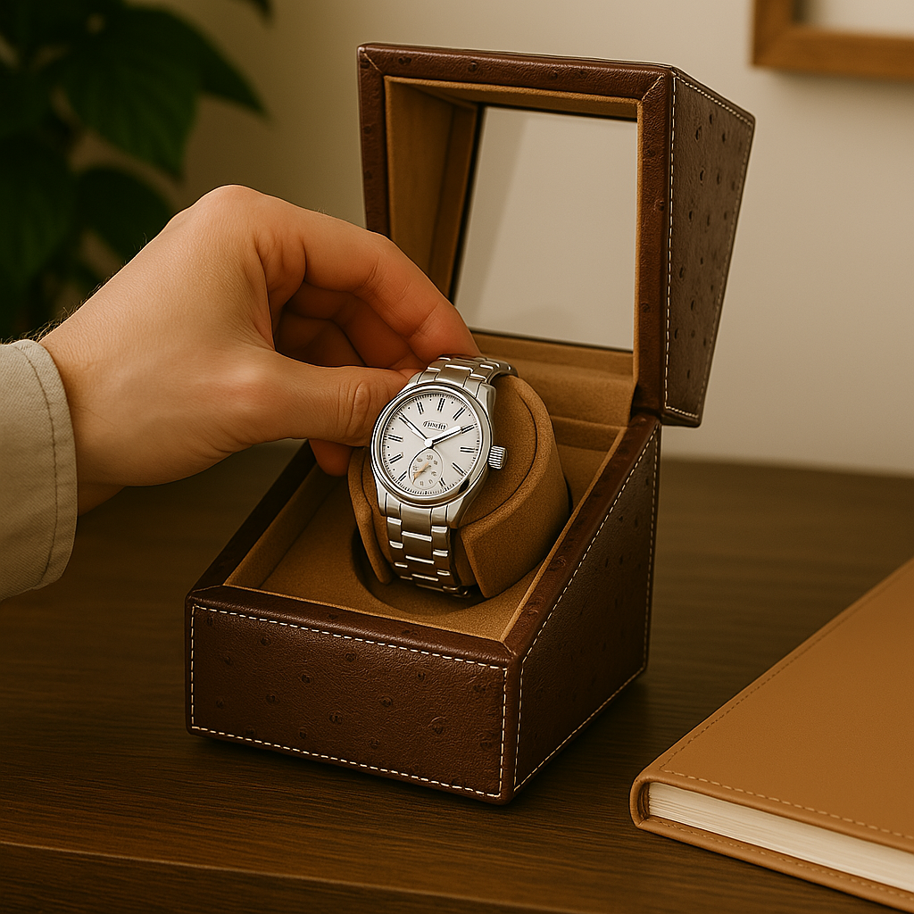 Remontoir montre - Solo Cuir Prestige