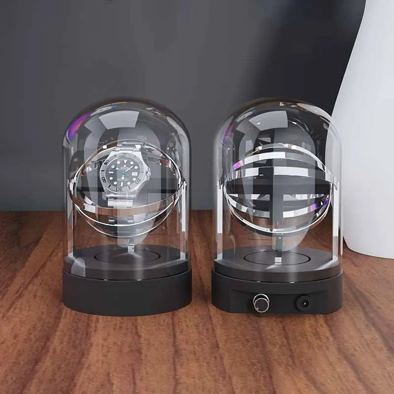 Remontoir montre - Orbis Cristal Argenté