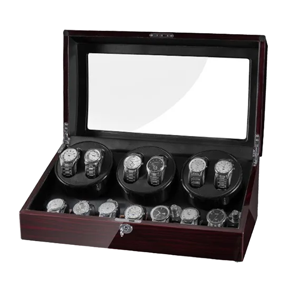 Remontoir montre - Opus Bois Rouge